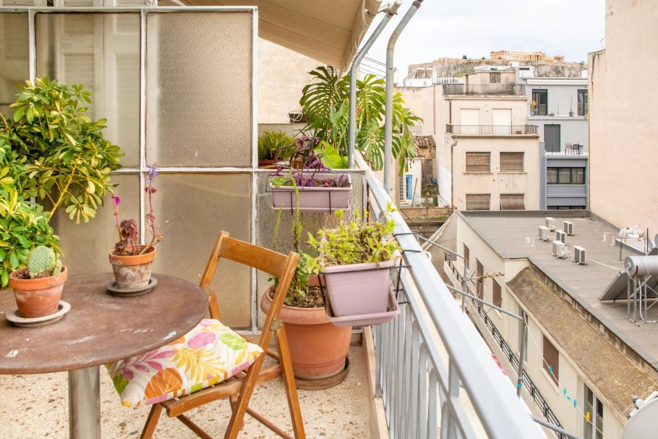 Mosaics Central Studio Apartm With Acropolis View Афіни Екстер'єр фото